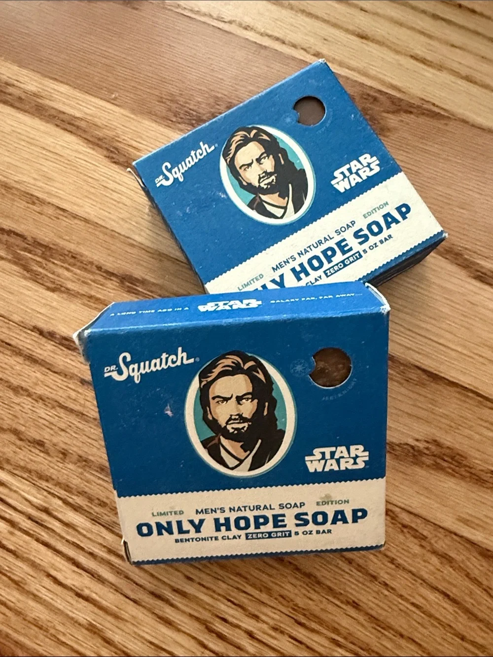 Dr. Squatch x Star Wars Only  Hope Soap  2 Bars- Blue Box - New